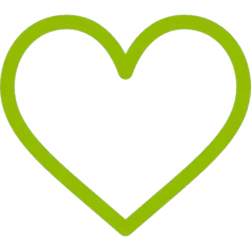 heart like logo design your garden